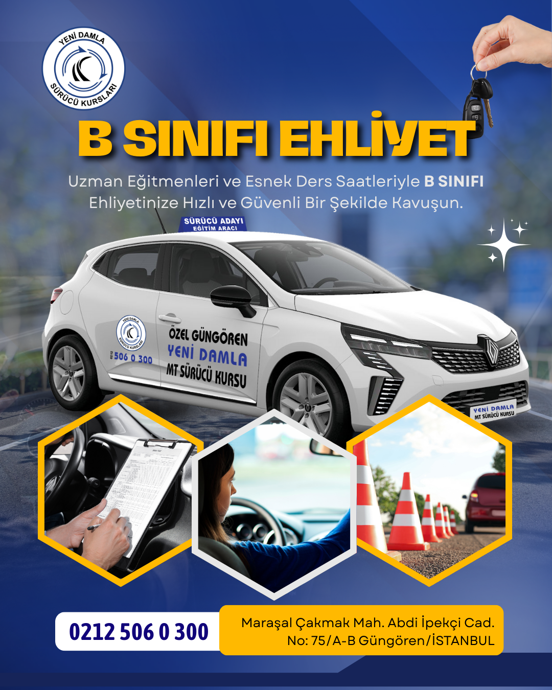 İstanbul Güngören Ehliyet Nereden Alınır